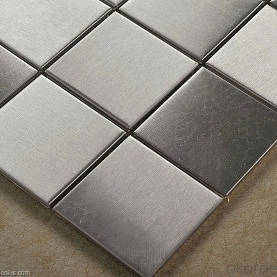 Mirror Brushed Stainless Steel Plate 410 ASTM AISI 2b Ba Customized