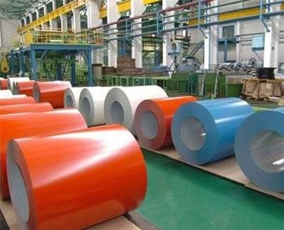 Minimal Spangle Prepainted Steel Coil Offering Polyester Paint Type and Color Coated Surface for Long Lasting Protection