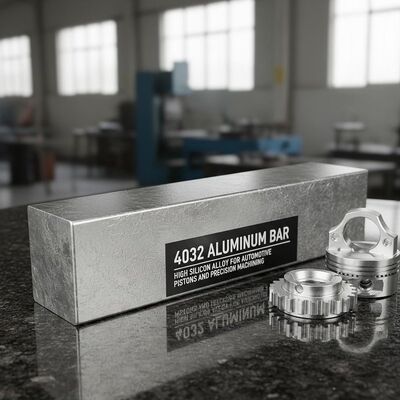 4032 High Silicon Aluminum Alloy Bar For Automotive Pistons With Low Thermal Expansion And Wear Resistance