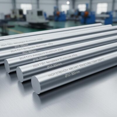 2024 T351 Aerospace Aluminum Alloy Round Bar High Strength with Precision Diameter Tolerance and Excellent Fatigue Resistance