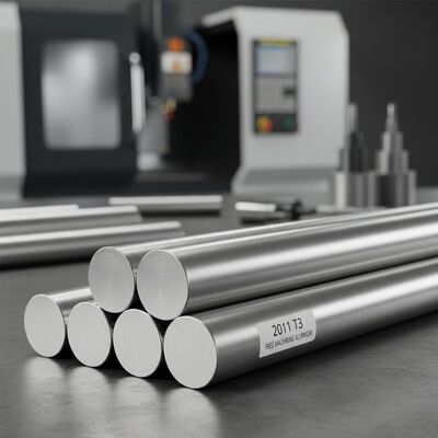 2011 T3 Free Machining Aluminum Alloy Round Bar for High-Speed CNC Turning and Precision Screw Machine Stock