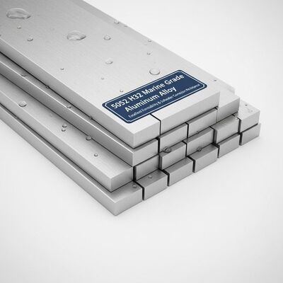 5052 H32 Marine Grade Aluminum Alloy Sheet Bar with Excellent Formability and Saltwater Corrosion Resistance