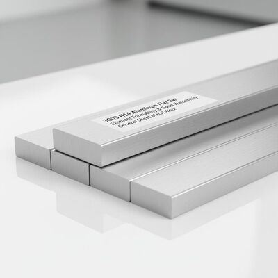 3003 H14 Aluminum Flat Bar with Excellent Formability and Good Weldability for General Sheet Metal Work
