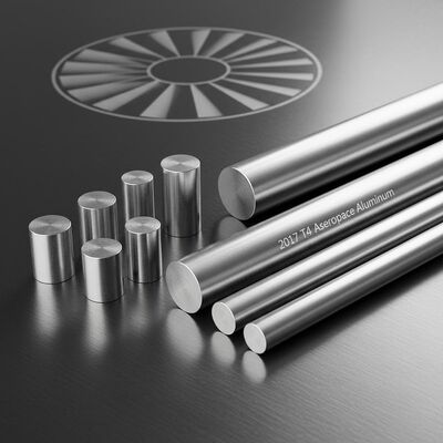 2017 T4 High Strength Aerospace Grade Aluminum Alloy Round Bar for Precision Machined Stock