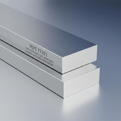 7075 T7351 Aluminum Alloy Rectangular Bar High Strength SCC Resistant for Military and Tooling Applications