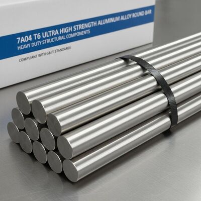7A04 T6 Ultra High Strength Aluminum Alloy Round Bar for Heavy Duty Structural Components Compliant with GB/T Standards