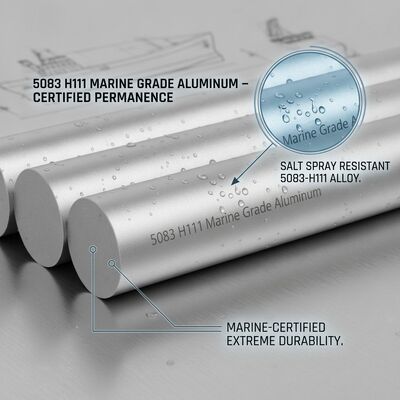 Electrical Grade 1050 H14 Pure Aluminum Round Bar High Conductivity Busbar Rod