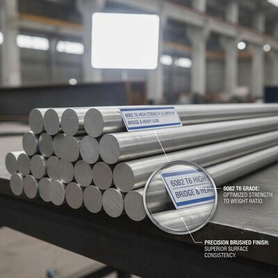 Anti-Corrosion 3003 H14 Aluminum Round Bar Weather Resistant Chemical Equipment Rod