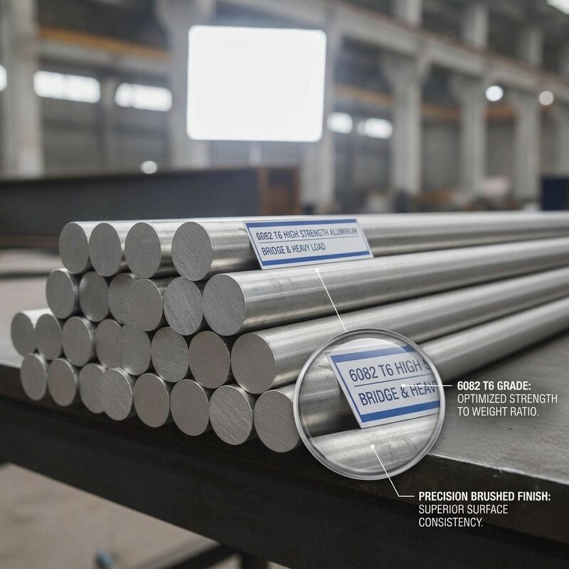 Anti-Corrosion 3003 H14 Aluminum Round Bar Weather Resistant Chemical Equipment Rod