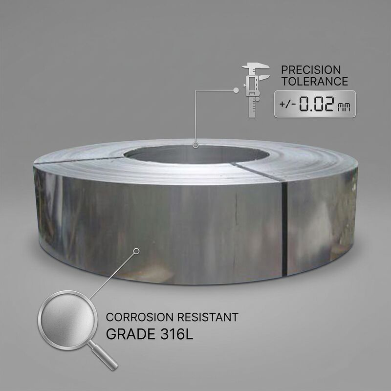 Food Grade 2B Finish 304 Stainless Steel Coil Hygienic Surface For Dairy Equipment