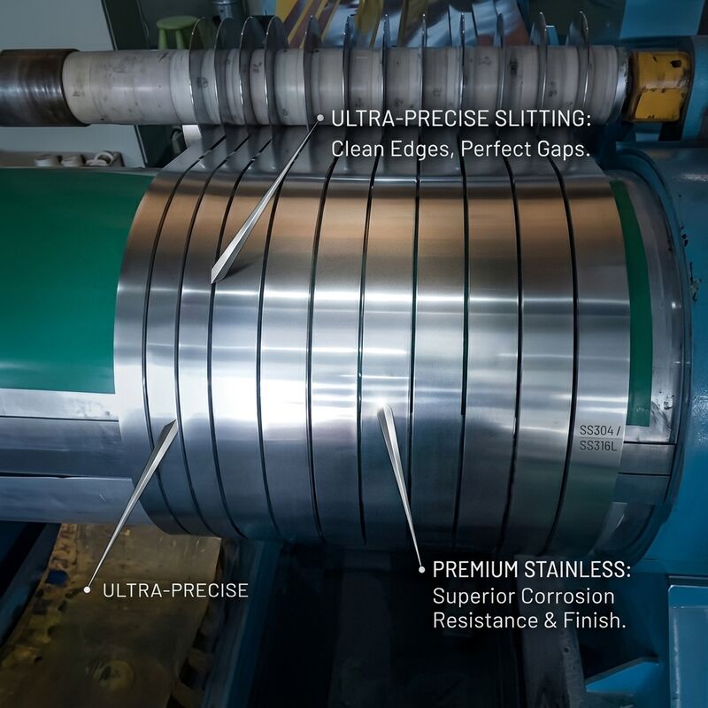 Mirror 8K Polished 304 Stainless Steel Coil Reflective Decorative Panel Strip